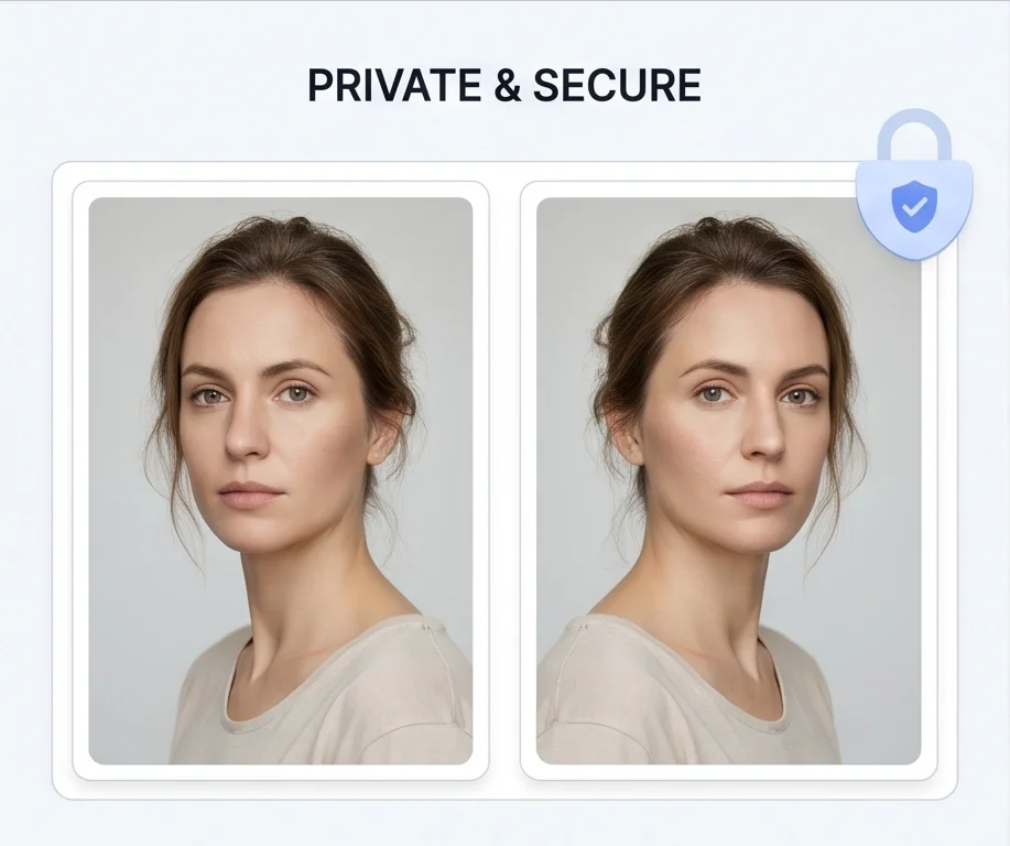 Flip image keeps your photo private with no upload