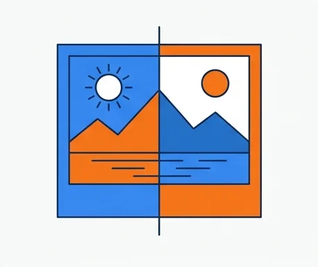 Instant negative filter applied to a photo online