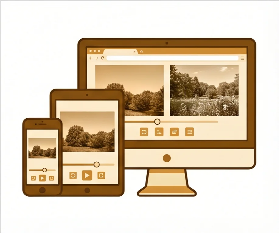 Apply sepia filter on any device