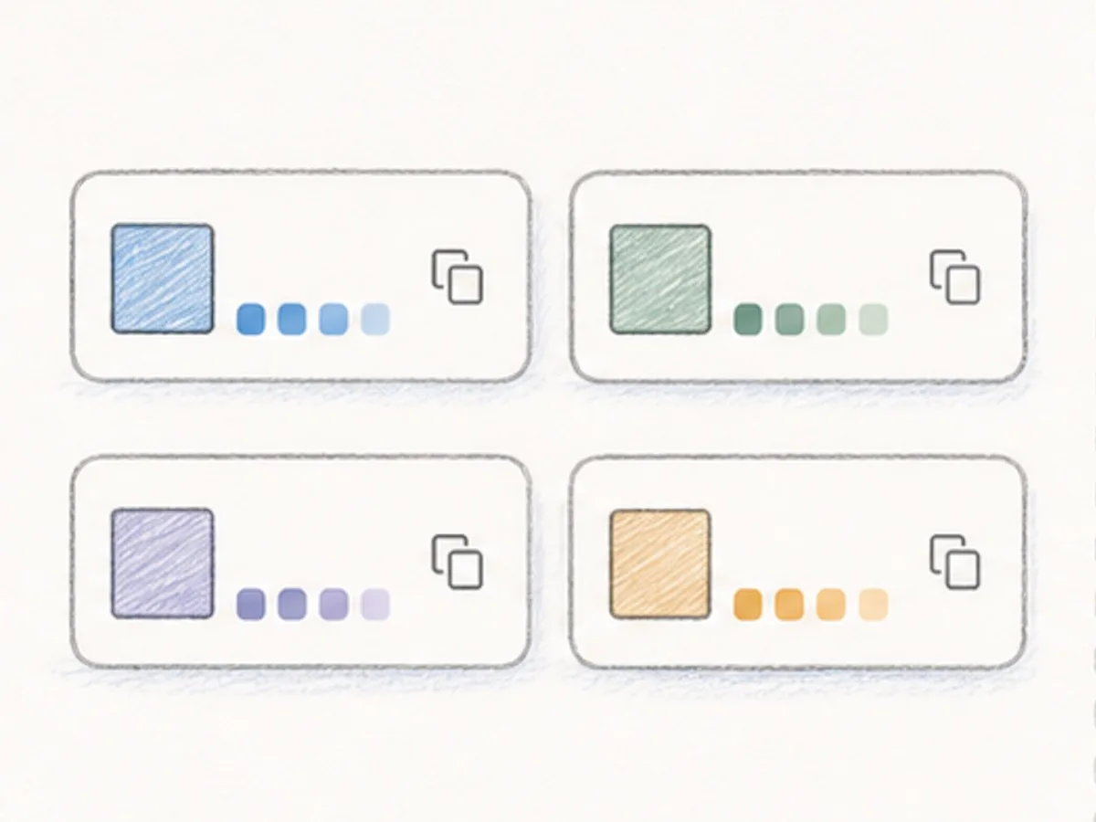 HEX RGB HSL and HSV color values